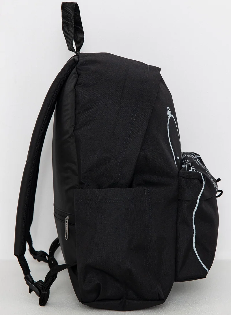 EASTPAK Day Pak'R Medium Backpack With Bottle Holder & Laptop Sleeve - Peanuts Placed